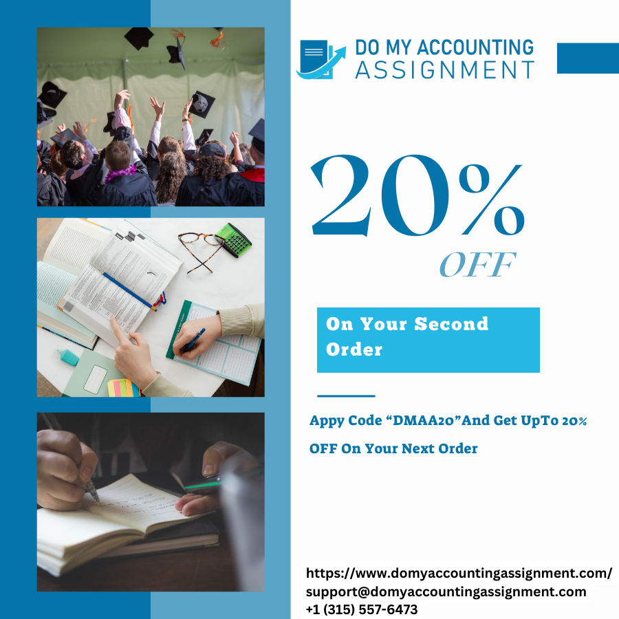 Get 20% off your second order at domyaccountingassignment.com/do-my-cost-acc… with code 'DMAA20'. Our cost accounting homework help ensures success. Expert solutions tailored to you, delivered on time.

#CostAccountingHelp #AccountingSolutions #DMAA20 #ExpertAssistance #AcademicSuccess