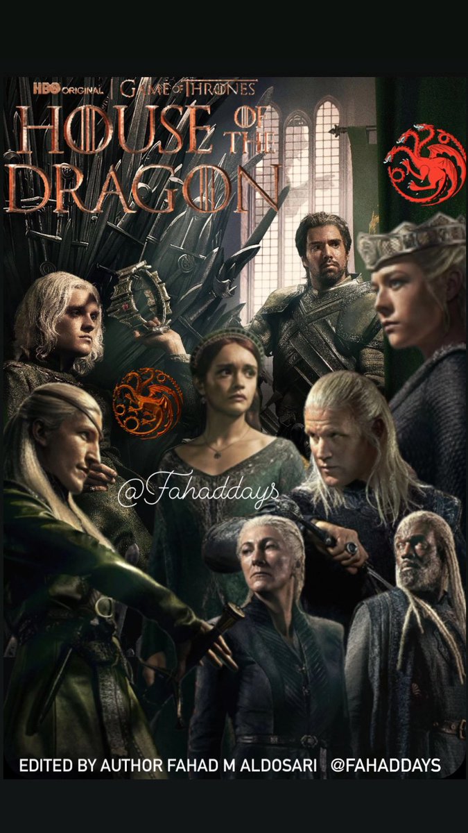 house of the dragon new poster by Fahaddays on instGram #houseofthedragon #gameofthrones #got  #jonsnow  #asongoficeandfire  #targaryen  #gameofthronesmemes  #kitharington #hbo   #hotd #housetargaryen #westeros #gotmemes #dragons #georgerrmartin  #winteriscoming  #housestark