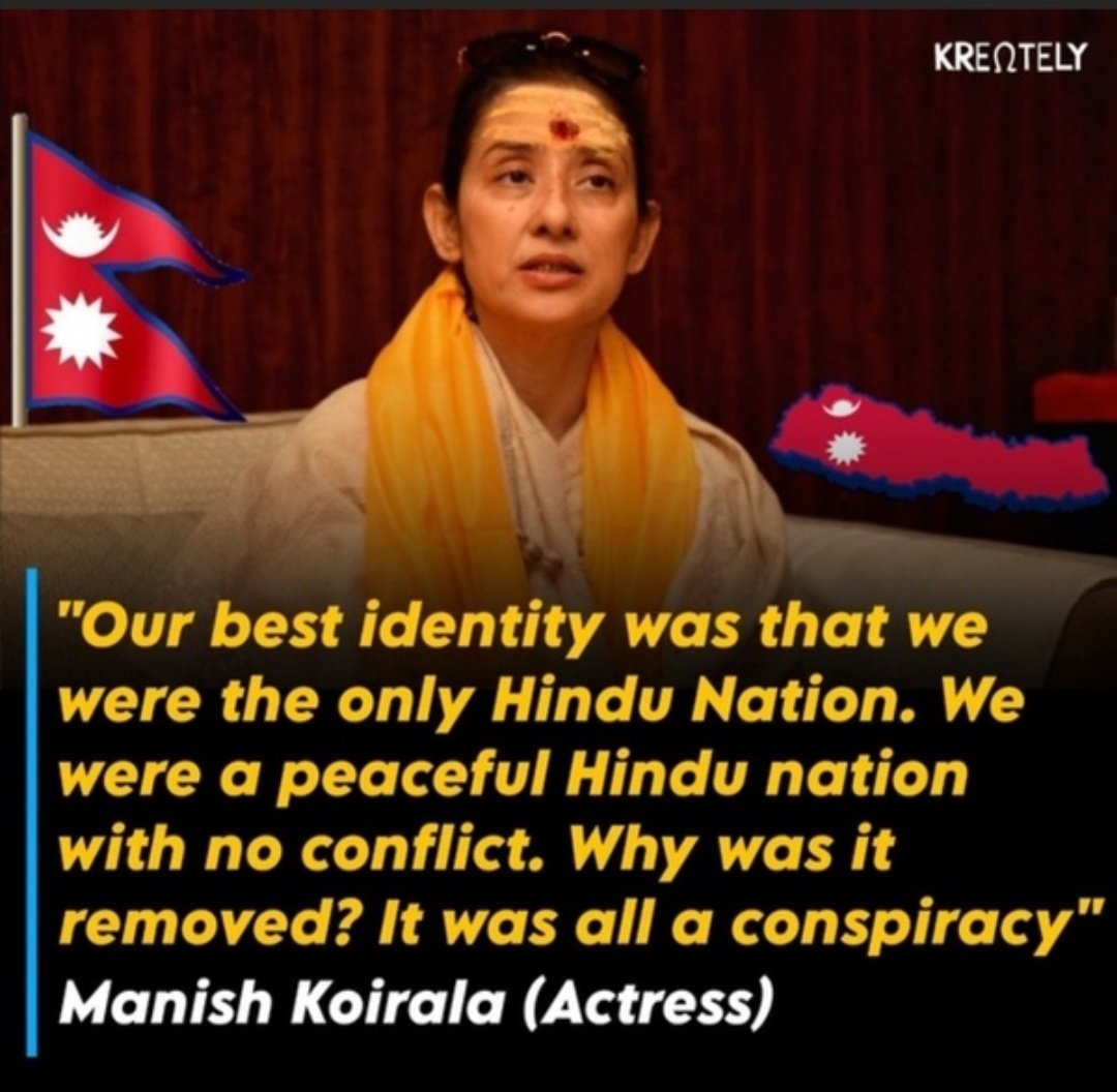 Conspiracy of Liberals against Hindus !! 

#ManishaKoirala
