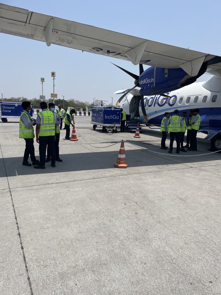 Indigo flowers flight 6E7563  Hyd to Kolhapur delayed today due to maintenance issue from Hyderabad by 60 minutes #indigo ⁦@IndiGo6E⁩ #goindigo