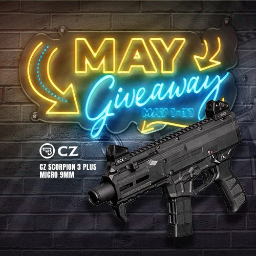 Win a CZ Scorpion 3

Giveaway ends May 31st 

Link in comment ⬇️

#gungiveaway #winagun #ItsTheGuns