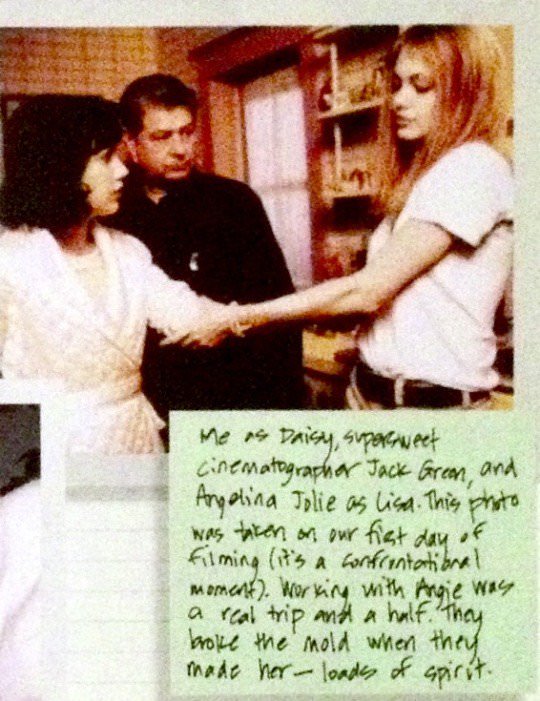Is this the one you're referring to?
From Brittany Murphy's journal.
She played Daisy in Girl, Interrupted with #AngelinaJolie Angelina Jolie