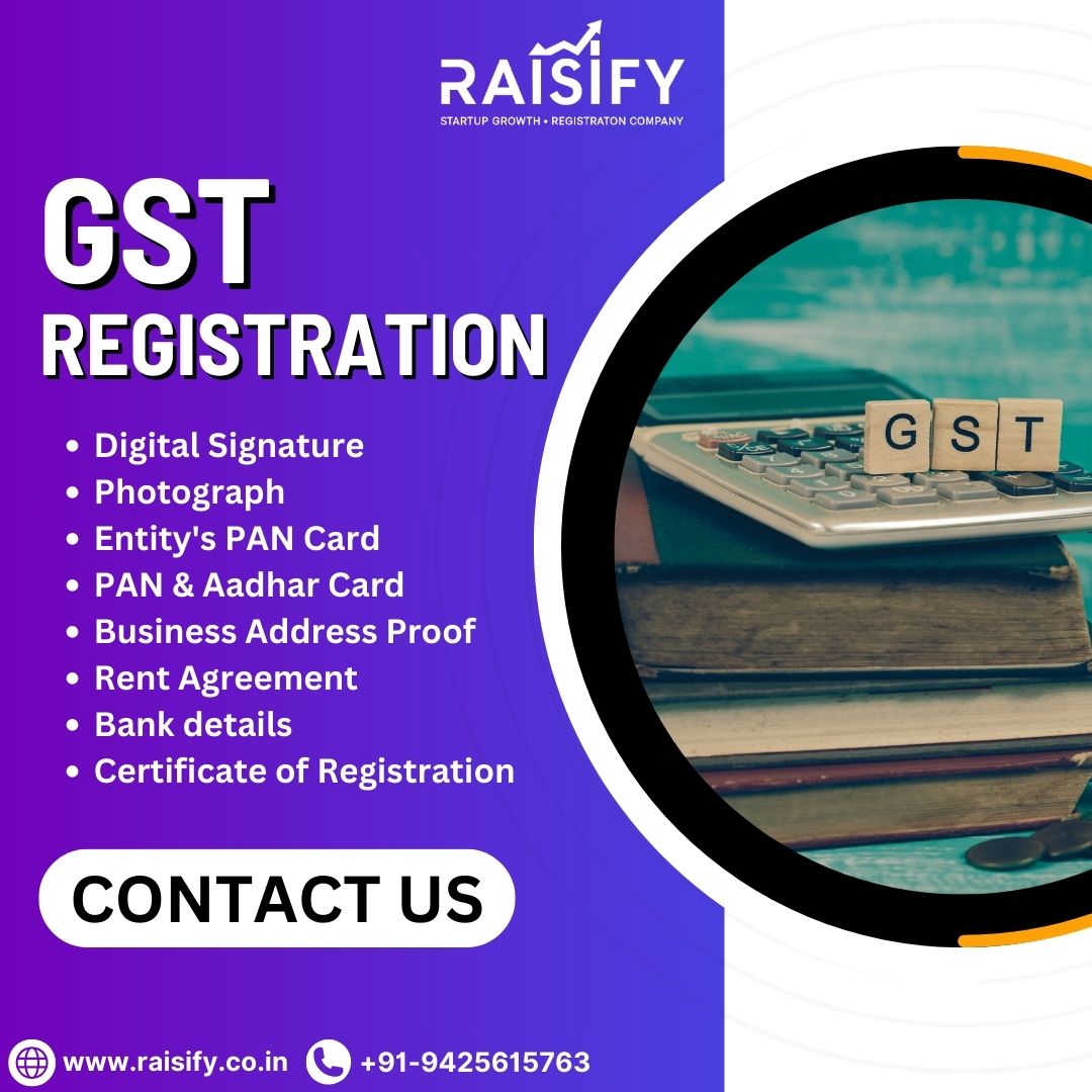 Take the first step towards financial transparency and compliance. Our tailored GST registration service is designed to fit your business needs perfectly.

#GSTregistration #GSTservices #TaxRegistration #TaxFiling #TaxServices #TaxConsultancy #BusinessTax #raisify