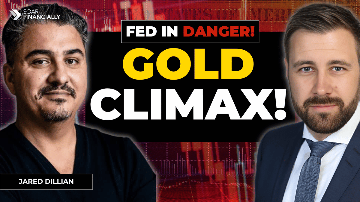 ENDGAME: Monetizing Debt Will Set GOLD Off Brilliant author Jared Dillian who also writes the @dailydirtnap joins me for an in-depth discussion of the US Economy, the monetization of debt & what that means for #gold Watch it here: 📺youtu.be/iBoe2I5hLXg #FED