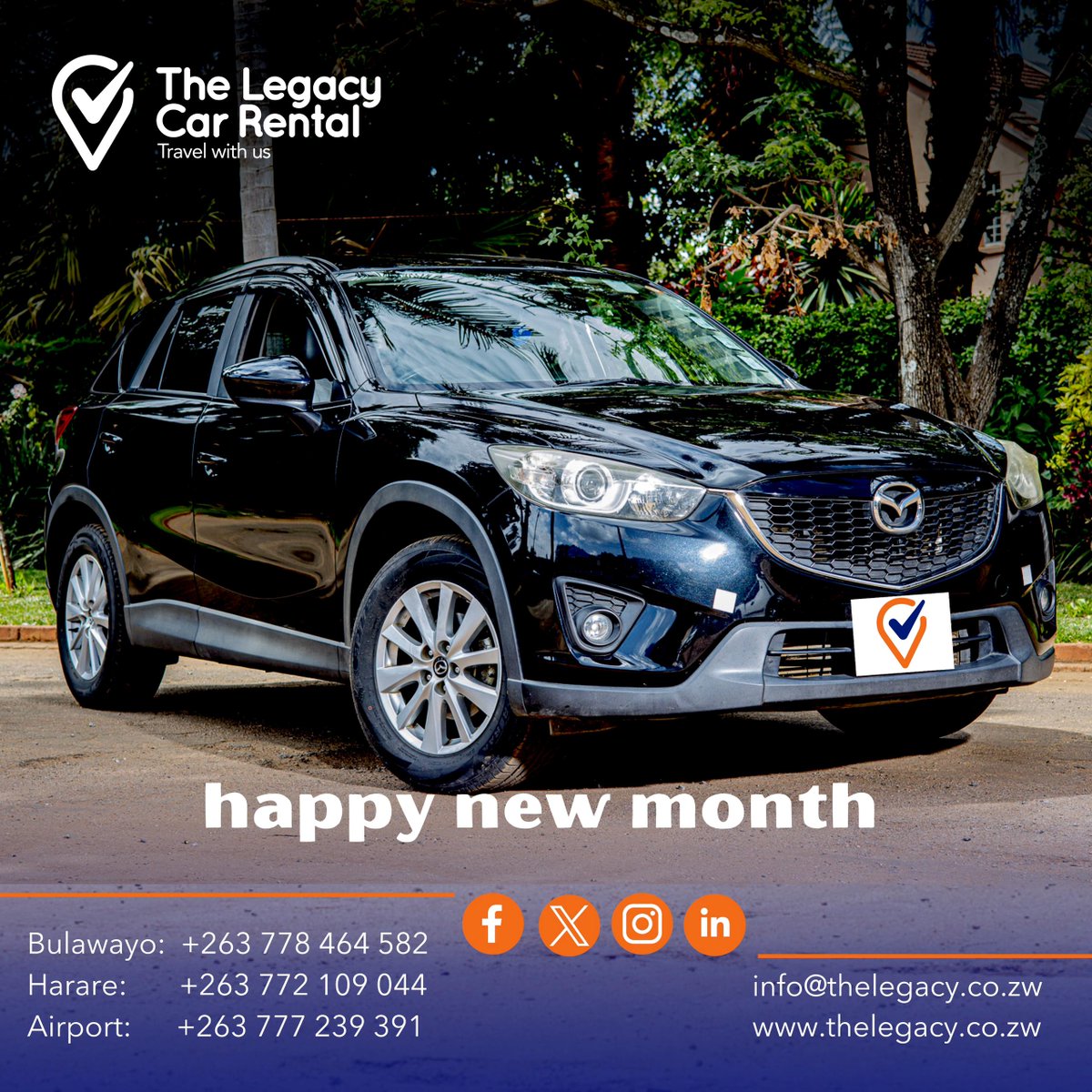 Starting this month, let's make every day brighter, more fulfilling, purposeful, satisfying, and joyful!
#happy #HappyNewMonth #May #Travelwithus #carrental #TheLegacy