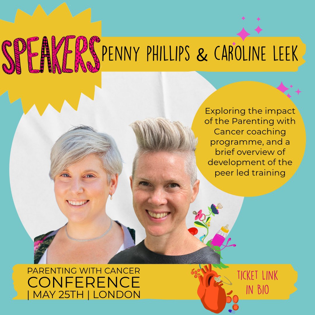 PARENTING WITH CANCER CONFERENCE | MAY 25th Penny & Caroline will be sharing the impact of the Parenting with Cancer coaching programme & an overview of the peer led training in order to grow capacity and empower the parenting with cancer community. buytickets.at/fruitflycollec…