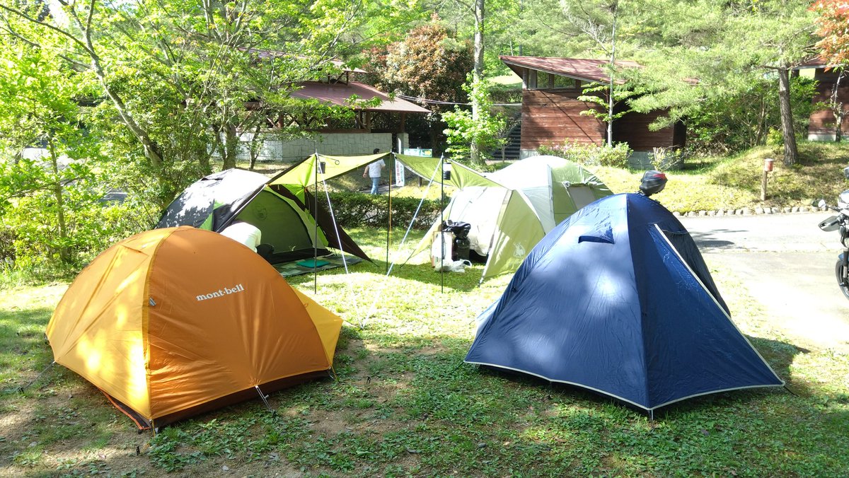 ここをキャンプ地とする!