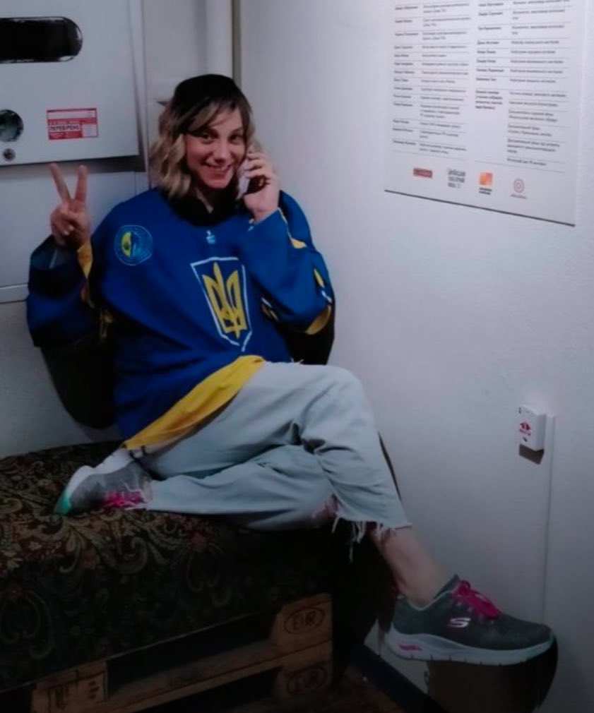 I donated this Ukrainian Hockey Jersey to the Finnish NGO Ambulances for Ukraine to auction towards its next vehicle purchase. This will be ambulance number seven they have given to the Armed Forces of Ukraine! You can go to their thread below to bid.