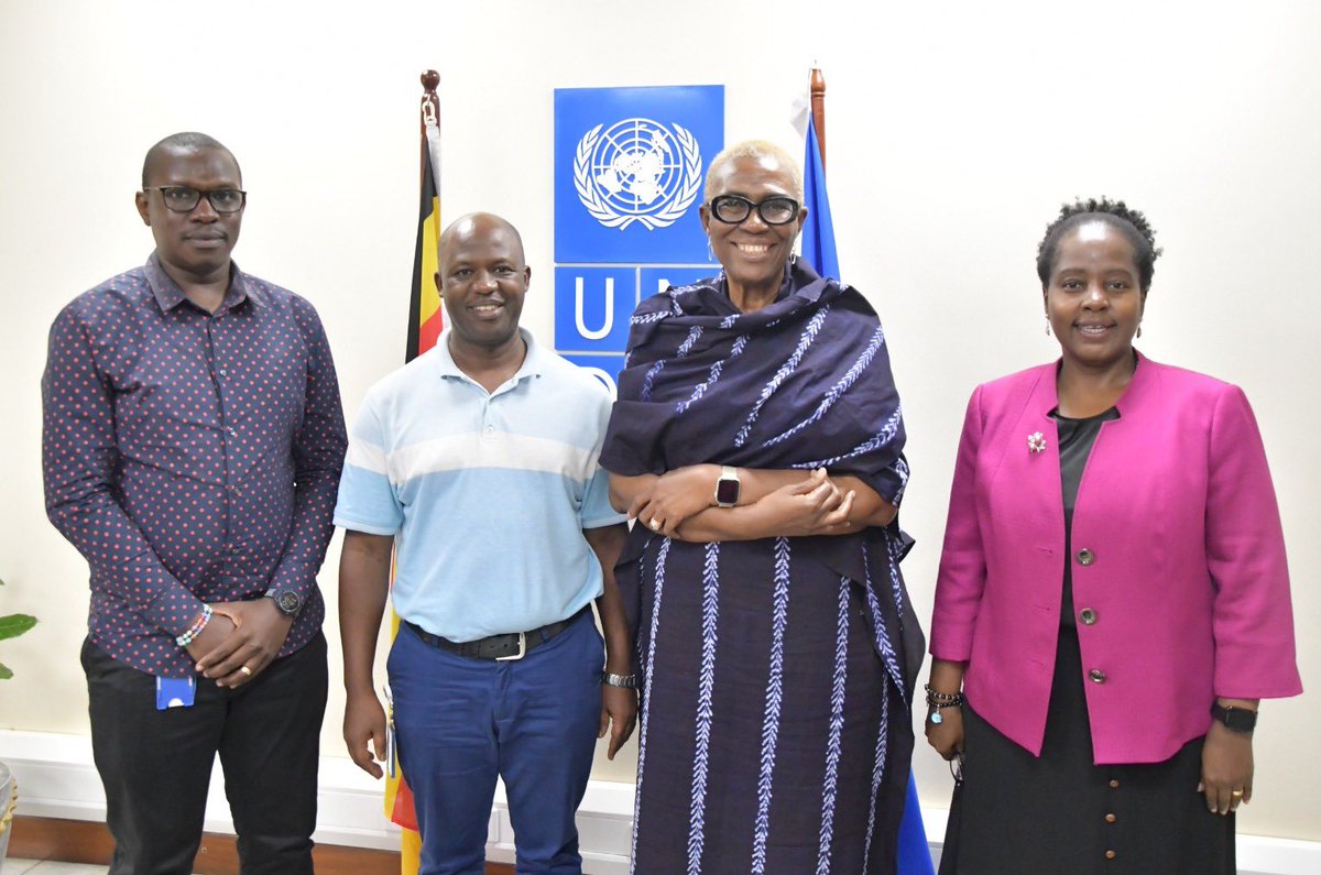 Pleased to host Anthony Kuka and Timothy Masaba of @JoshChepFound to explore opportunities to accelerate sustainable development in Eastern Uganda.

I am excited to work with @joshuacheptege1 to ensure vulnerable communities benefit most from @UNDP and partner initiatives.