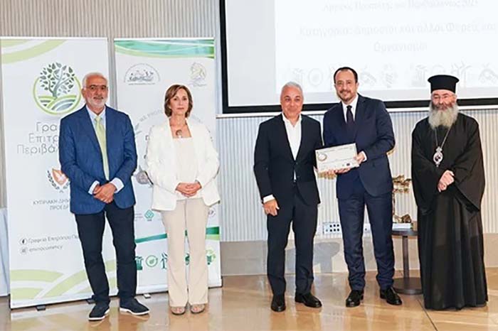 Το ΙΝΓΚ έλαβε το βραβείο «Αργυρός Προστάτης του Περιβάλλοντος» για το 2023 dlvr.it/T6JFWF