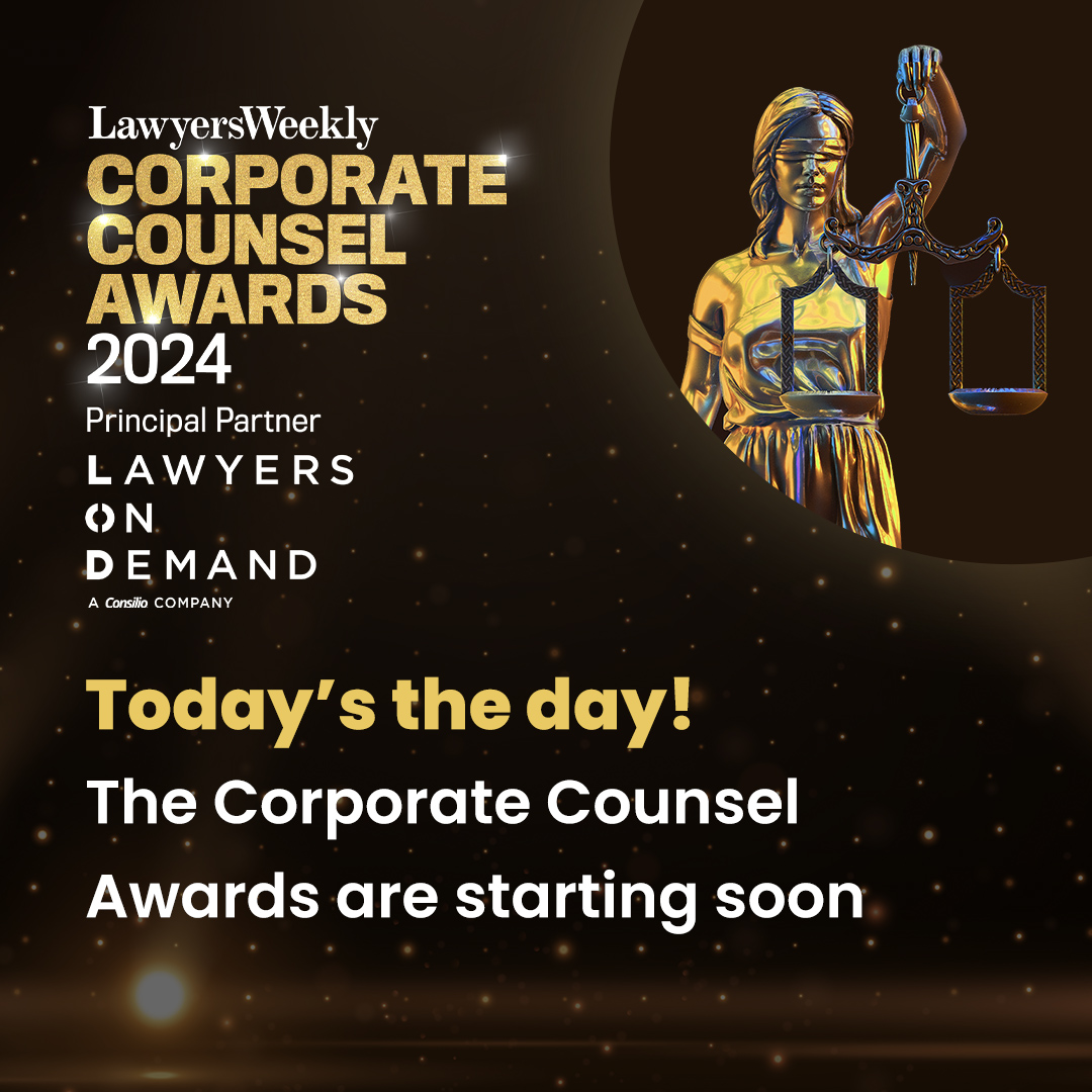 The most anticipated event for in-house legal professionals is happening soon! Are you ready to celebrate the industry's finest?

We look forward to seeing you all at the awards ceremony!

@LOD_law 
#CorporateCounselAwards #inhousecounsel #legal #awards #recognition