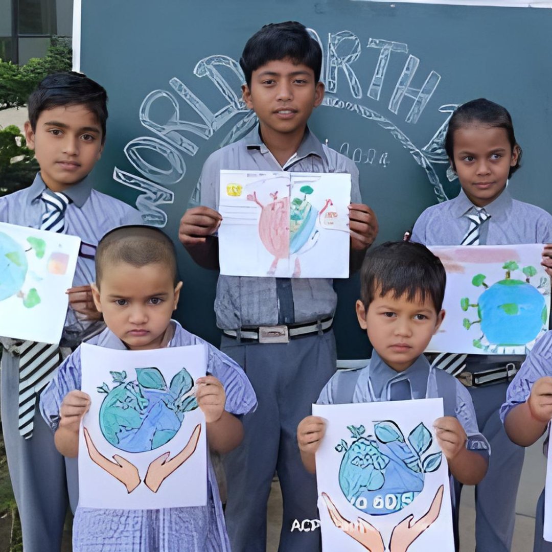 #ThrowbackThursday to World Earth Day at Swarachna School! Our kids engaged in activities like slogan writing, poster making, and street plays for our planet. We're proud of their enthusiasm and commitment to a greener world. #Milaan #NGO #EnvironmentalActivism