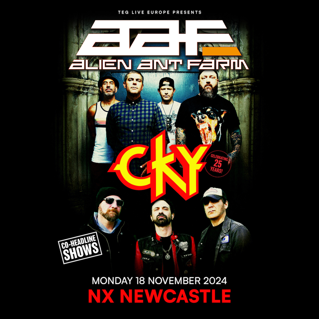 Huge response for this out the gate. Tickets LIVE for Alien Ant Farm & @ckymusic on November 18th here at NX. Buy yours now here: tinyurl.com/ync4vmcc via @ticketwebuk #NX #Live #AAF #CKY