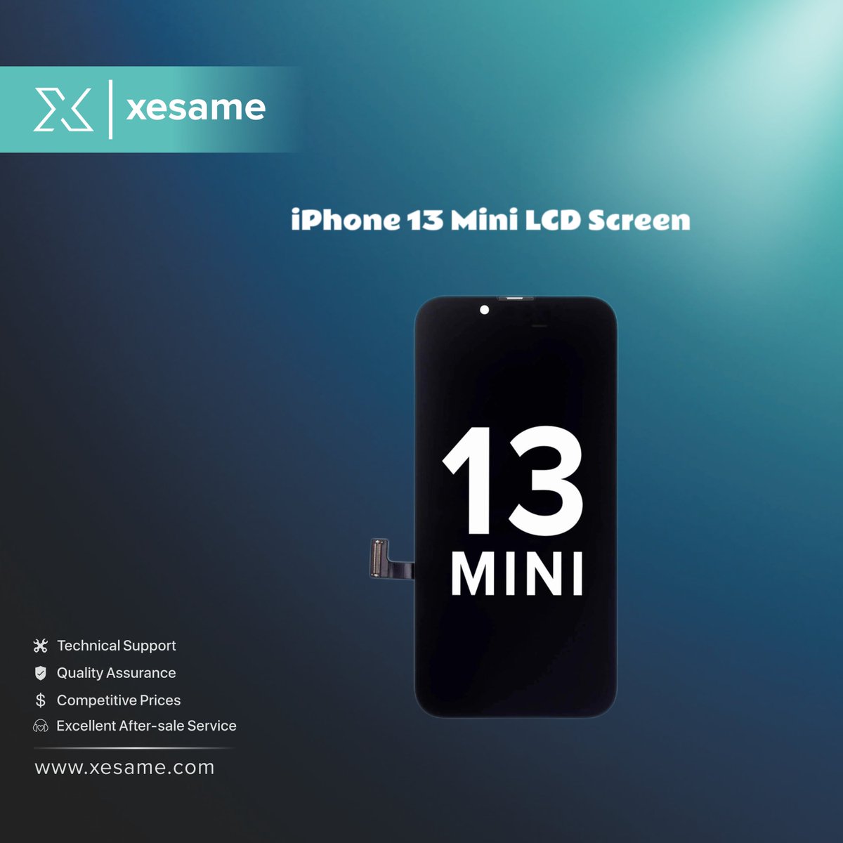 xesame_official's tweet image. Hot Selling iPhone 13 Mini LCD Screen for Replacements 📱

💰 Original price: $93.24
💰 FOG price: $61.48

Email: info@xesame.com
Website: xesame.com

#Apple #iPhone13Mini #iPhoneLCD #iPhoneScreen #iPhoneRepair #iPhoneParts #iPhoneReplacement #iPhoneRefurbishing
