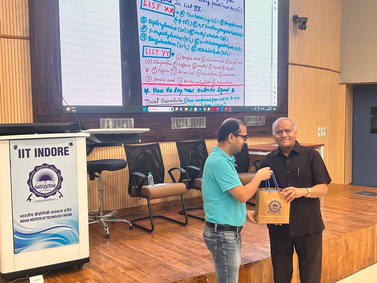 Department of Chemistry, IIT Indore (@chemistryiiti) on Twitter photo Prof.Nitin T Patil from <a href="/iiserbhopal/">IISER Bhopal</a> Dr. R K Maheshwari from SGITS,IIT Indore,Dr.Rohan D. Erande from <a href="/iitjodhpur/">Indian Institute of Technology Jodhpur</a> gave recent Chem out reach talks in the Department of Chemistry,<a href="/IITIndore/">IIT Indore</a>. Prof.Nitin T Patil from <a href="/iiserbhopal/">IISER Bhopal</a> Dr. R K Maheshwari from SGITS,IIT Indore,Dr.Rohan D. Erande from <a href="/iitjodhpur/">Indian Institute of Technology Jodhpur</a> gave recent Chem out reach talks in the Department of Chemistry,<a href="/IITIndore/">IIT Indore</a>.