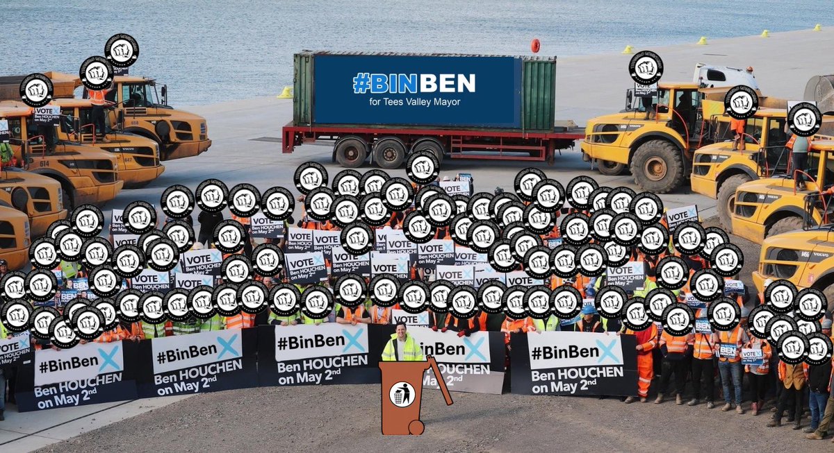 It's time

#TeessideResistance have done what we can 

Lies have been exposed, falsehoods have been corrected, grift has been explained, incompetence has been mocked 

Now, over to the good people of Teesside to make their choice 

Have fun voting to #BinBen & #TrashTurner 🤣
