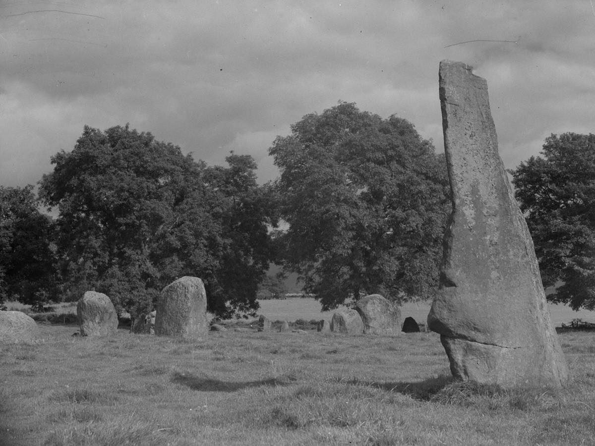 Long Meg and Her Daughters 
📷 Joseph Hardman 
Lakeland Museum collection