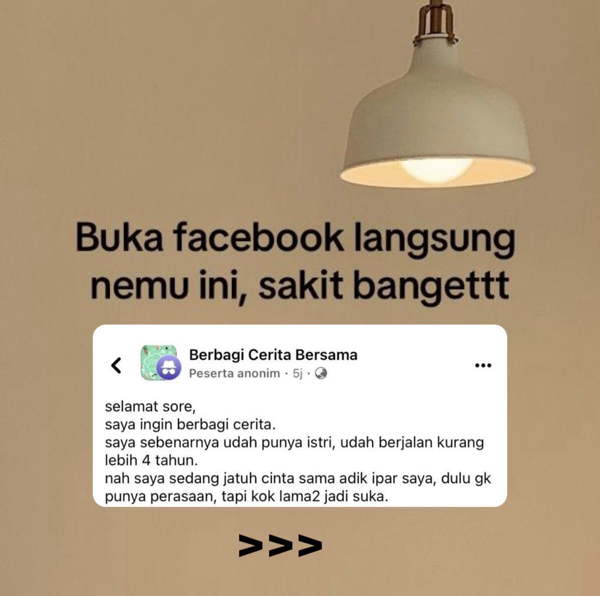 INI BENERAN KAYAK CERITA IPAR ADALAH MAUT ???
ini sakit banget sih, kok bisa ya begitu serem banget
buat para cewe-cewe hati hati guys sama cowo yang modelan kayak gini, bikin emosi banget.