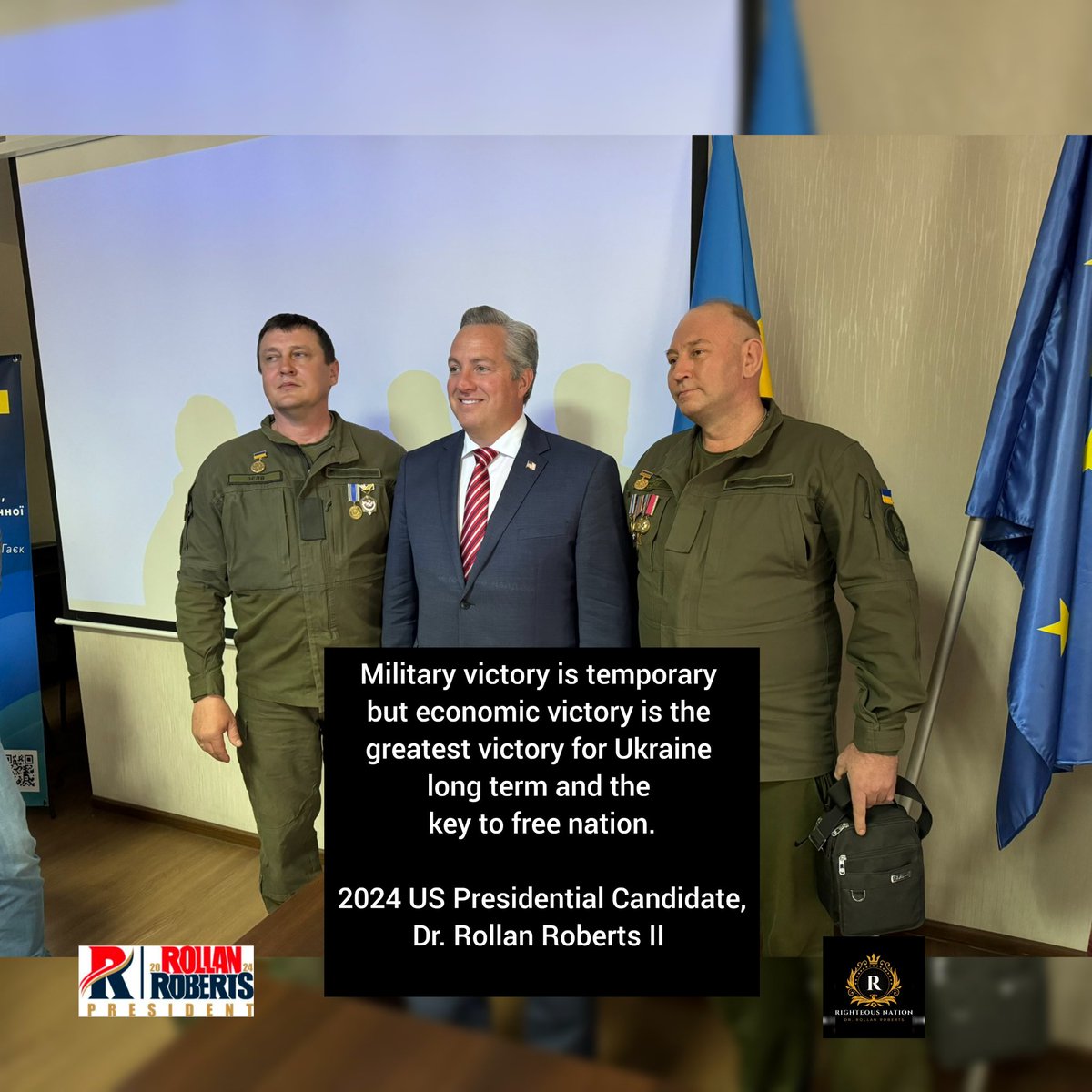 Why is military victory temporary but economic victory the greatest victory for Ukraine long term and the key to free nation?

Find out 

#UkraineReconstruction #RollanRobertsforChange #ukrainevictory #EconomicVictory #thursdayvibes #nationaldayofprayer