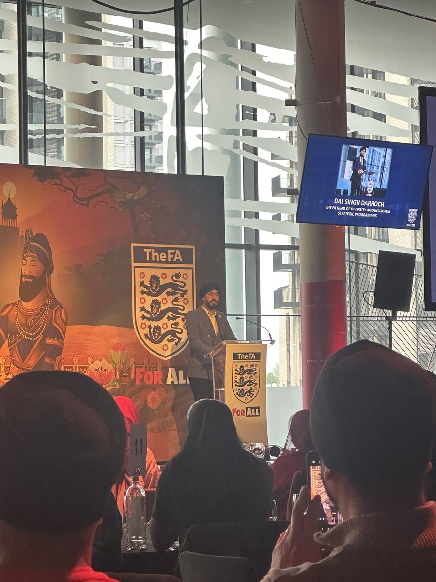 @daldarroch A wonderful Vaisakhi event at @wembleystadium yesterday. From the kirtan, paath and the ardaas pitchside, to the amazing and inspirational stories from all who spoke. Thank you to you and everyone involved for their hard work 🙏🏽 #FAVaisakhi24