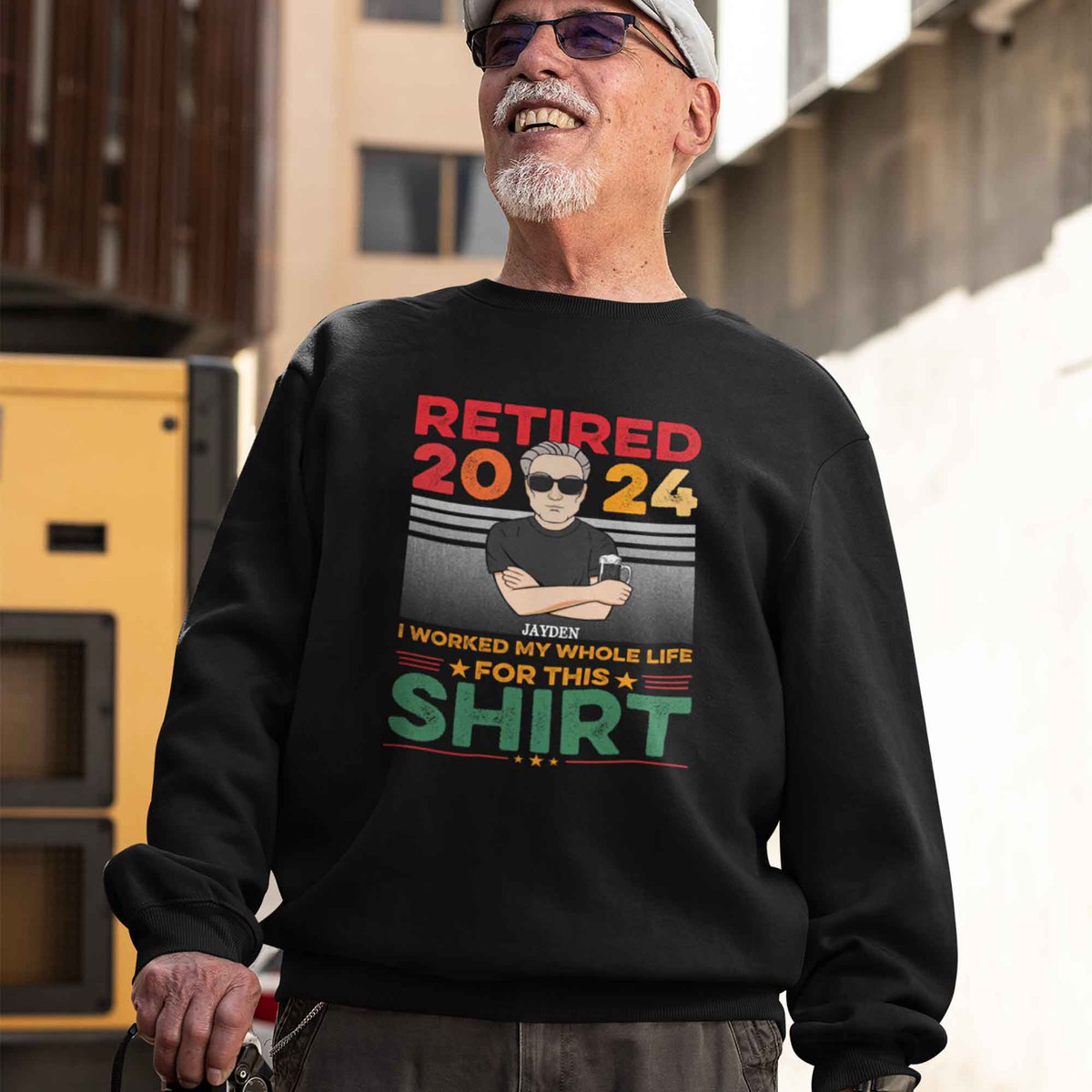 Excited to share the latest addition to my #etsy shop: Personalized Retired Shirt, Retired 2024 I Worked My Whole Life For This Shirt, Retirement Gifts For Him and Her, Gift for Retired etsy.me/3Uri0Ey #anniversary #christmas #athletic #organiccotton #retiredshirts