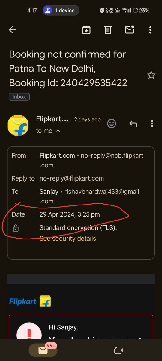 JustinRishav's tweet photo. @flipkartsupport When my flight takes off you will contact me and say that there will be no refund I have neither cancelled the flight nor done anything and you send me a cancellation message What will the consumer understand that the cancellation has been done and I have booked the anothe flight https://t.co/A3rAs17FPX