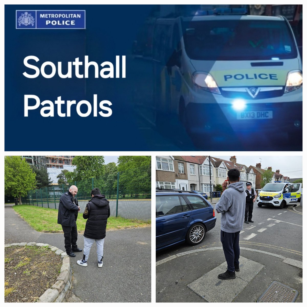 Proactive policing across the Southall and open spaces resulted in;

➡️ Two positive stops &amp; searches where cannabis was found
➡️ Two community resolutions issued (warnings for cannabis possession)

#notonourwatch