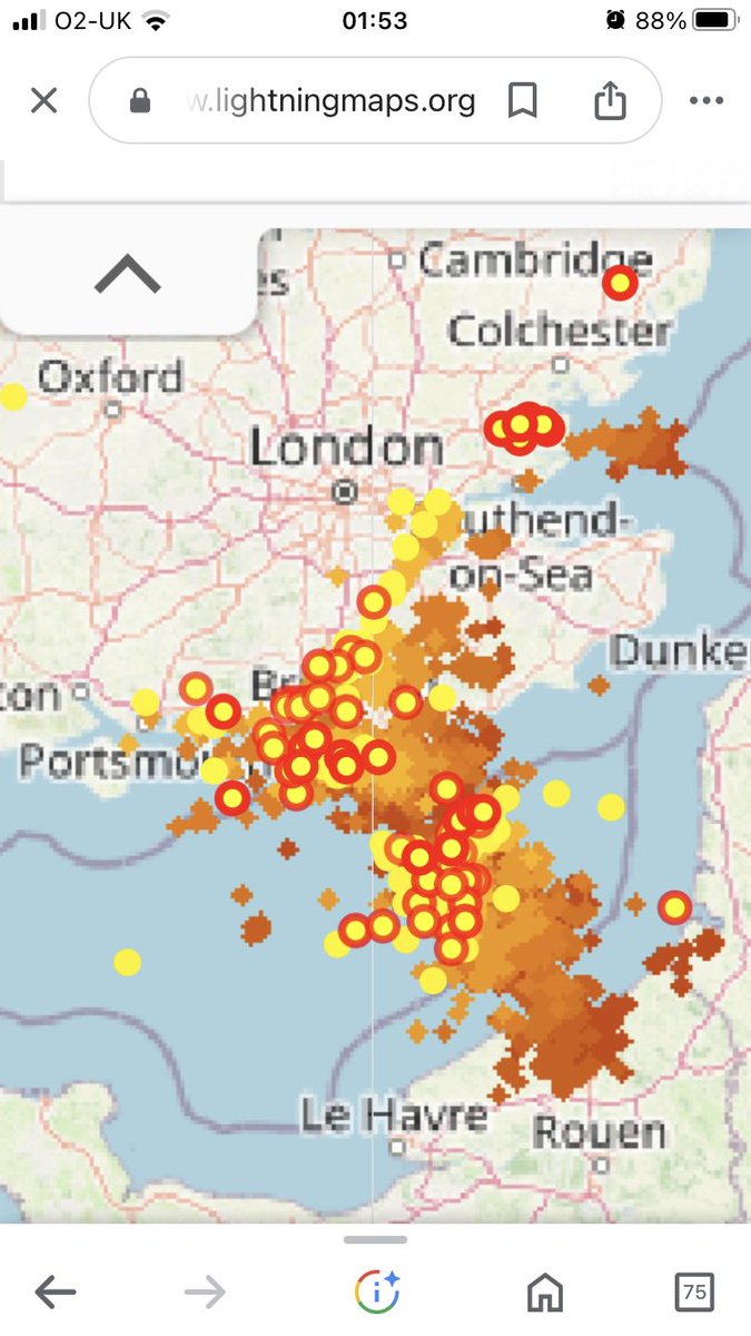 Safe to say we had a bit of lightning last night! ⛈️ #thunderstorms #Brighton