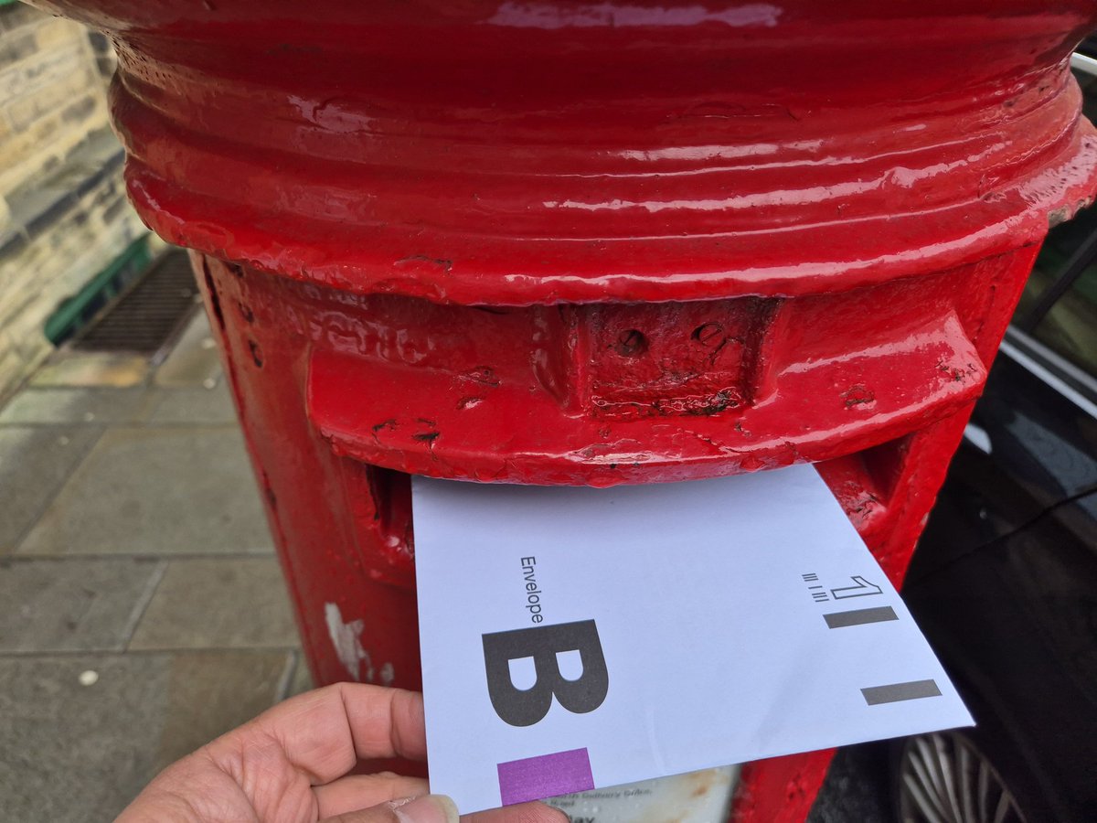I've had a postal vote for years as I can't guarantee being at home. Whoever you support, just vote. People died for the right to vote. #LocalElections