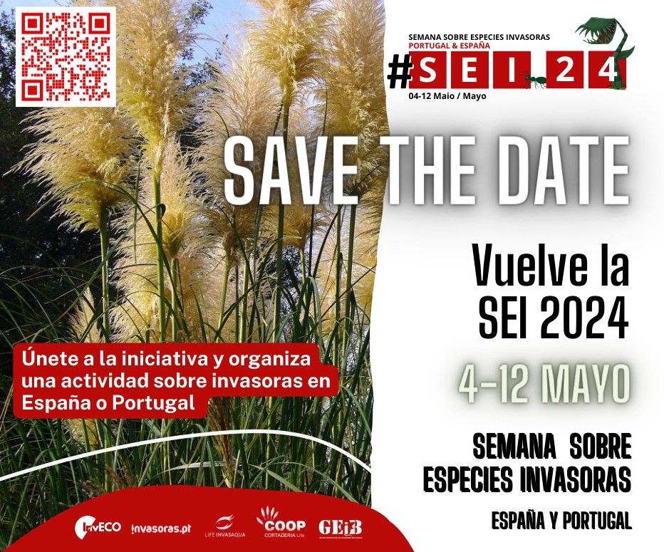 ✨ Estamos a dous días do comezo da Semana sobre as Especies Invasoras - SEI 2024 ✨ Non vos esquezades de anotarvos e participar!📲 #GaliciaAmbiental #especiesinvasoras #eei #SEI2024