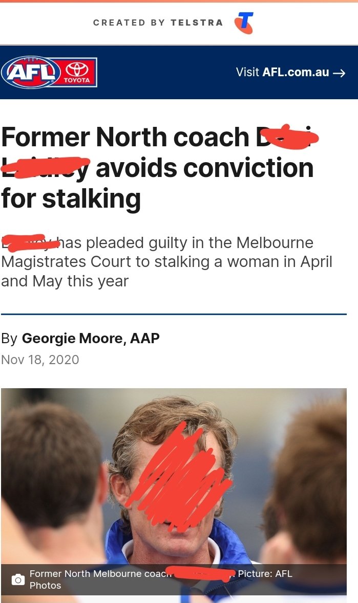 @3AW693 What about a trans ex coach who was aloegedly accused  of drugs and stalking  . AFL contemplated appointing that person as an AFLW coach. 
Double standards.