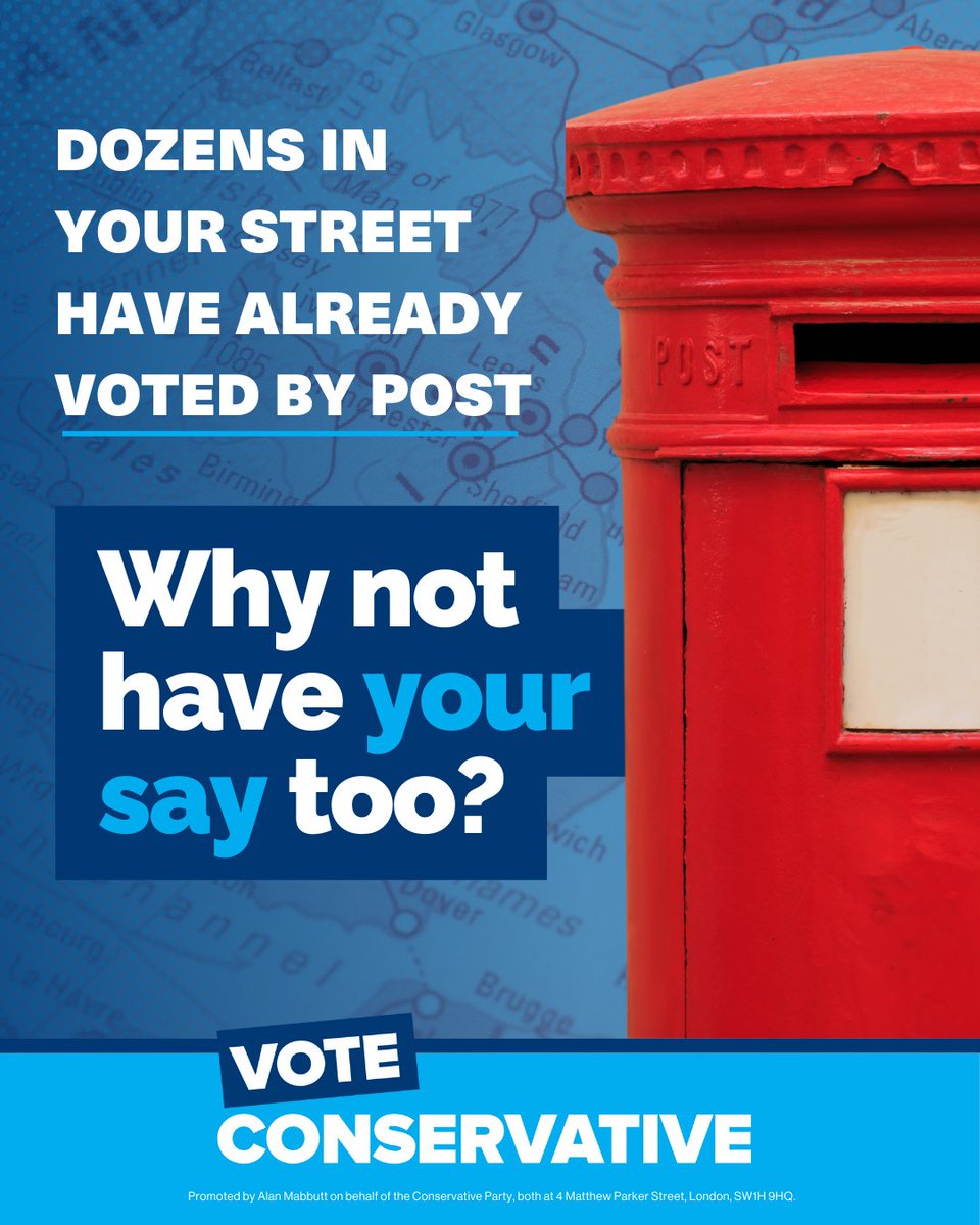 It’s election day! Not returned your postal vote? Remember you can still return your postal vote today, by handing it in at your local polling station.