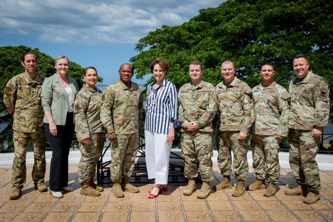 Excited to welcome Senior Enlisted Advisor Tony L. Whitehead to the Philippines! 🇵🇭🇺🇸 Looking forward to continued collaboration between @USNationalGuard, @TeamAFP, and the Philippines for a #FreeAndOpenIndoPacific. #FriendsPartnersAllies