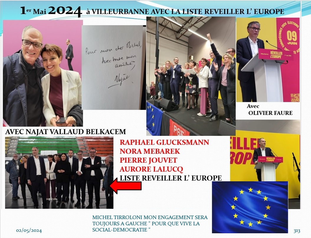 le 9JUIN #electionseuropeennes2024 notre bulletin de vote aura la couleur: liste #ReveillerLEurope @rglucks1 @MebarekNora @PJouvet @AuroreLalucq @clergeau  @ChloeRidel @EmmaRafowicz @jmgermain @Dieynadiopsow @Gilletviolaine @partisocialiste @placepublique_ 🇪🇺❤️1er MAI avec…