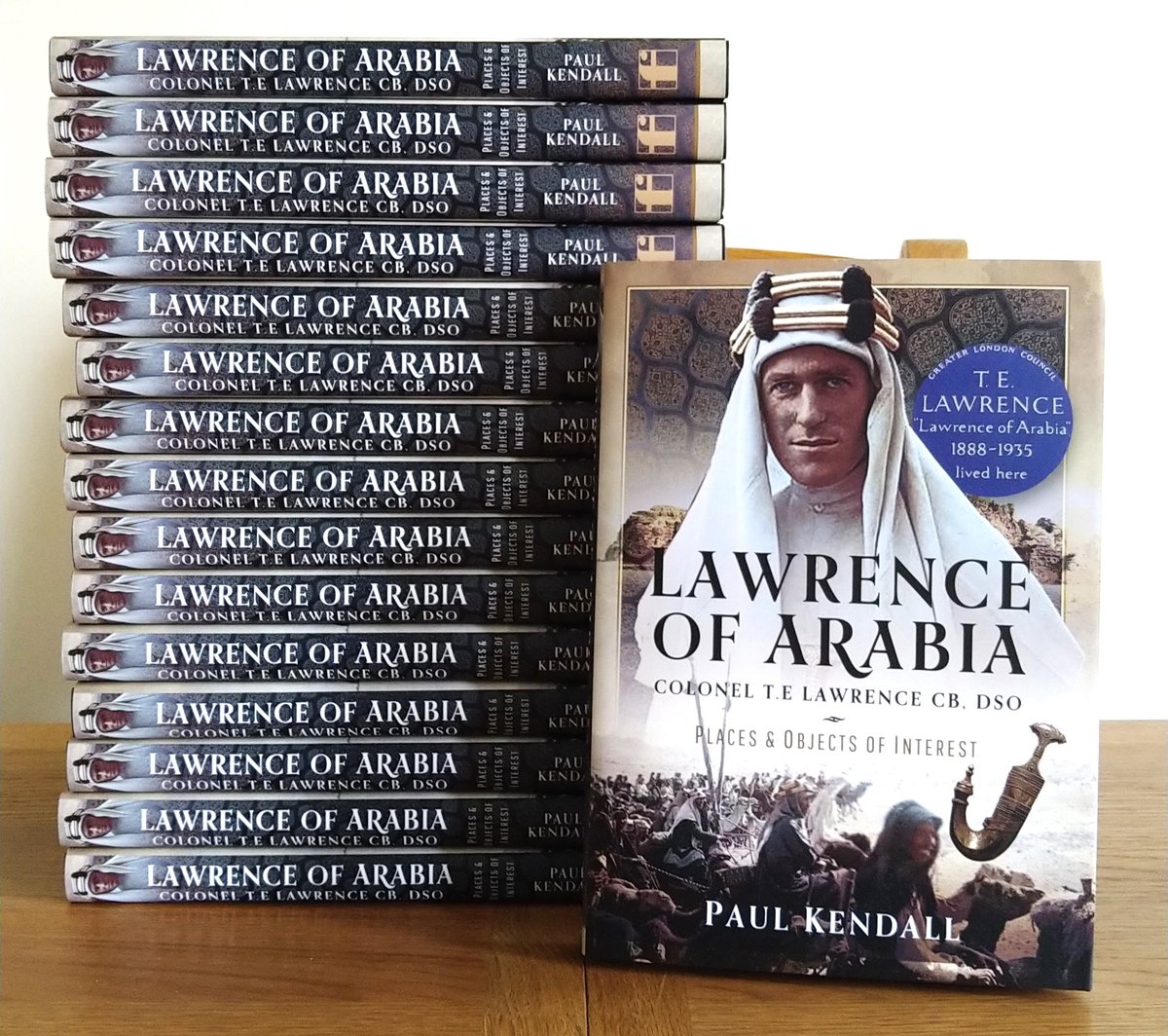 Lawrence of Arabia by Paul Kendall @penswordbooks

Save 20% off the RRP when you order your copy from @penswordbooks

buff.ly/47pzpSM

#LawrenceofArabia #TELawrence #Firstworldwar #worldwarone #RoyalAirForce #BritishArmy #History #MiddleEast #Biography #worldwarI…