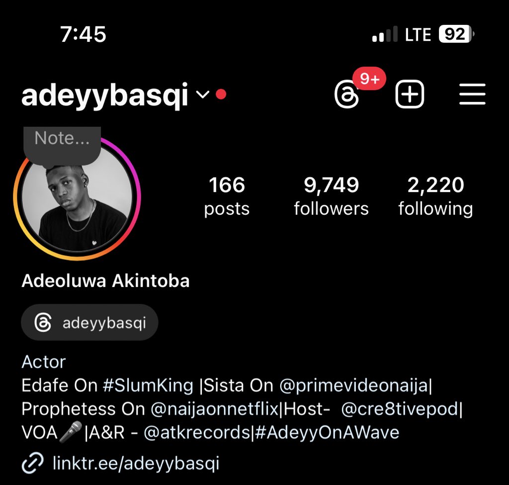 Currently On 9749 Followers, Yall Please Help Me Get To 10k Followers. Support The Next Big Thing Today 🥹🙏🏽. instagram.com/adeyybasqi?igs…