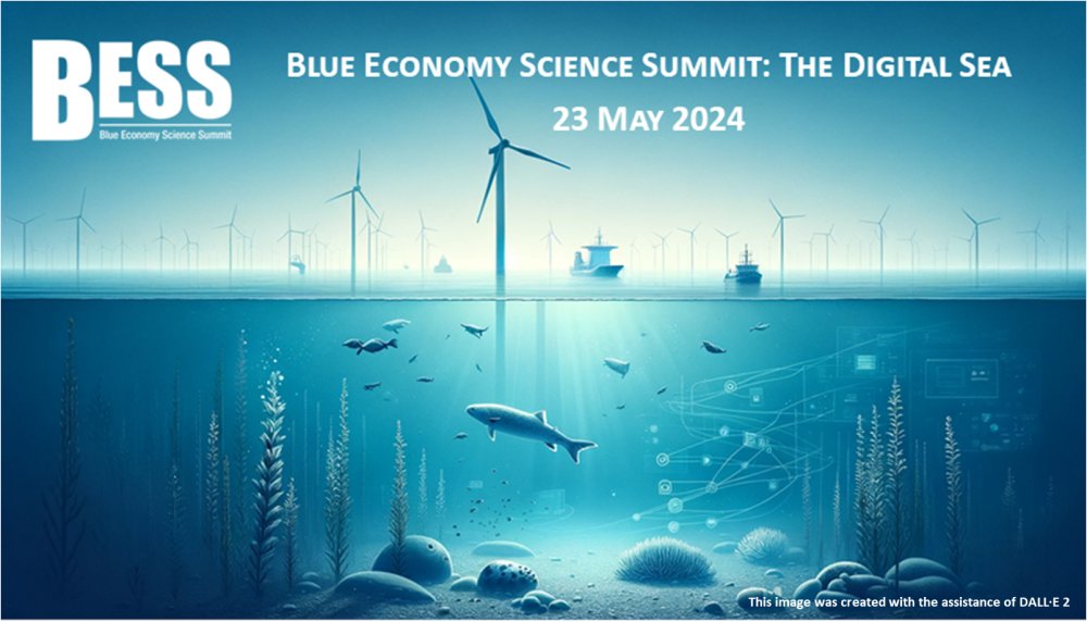 On May 23, VLIZ & @BlauweCluster organise the Blue Economy Science Summit (BESS), where representatives from science, industry & policy meet. Focus will be on the game-changing aspects of digitization in the blue economy. Full programme and registration 👉🏾vliz.be/en/events/blue……
