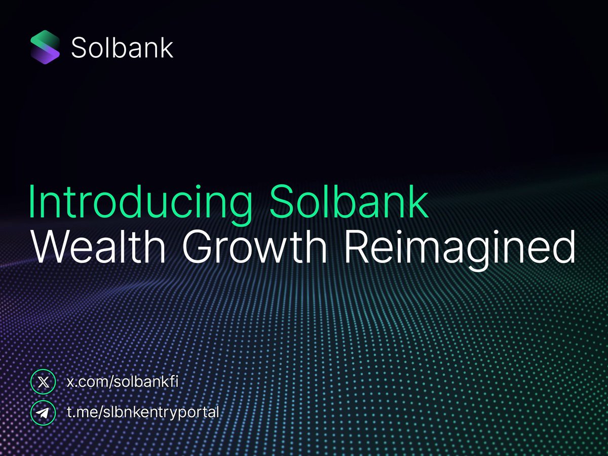 Trust the process & keep (🏦,🏦) at a 1000%+ APY. Current weekly ROI is 4.72%.

The team is working behind the scenes. 

Soon.

#Solbank $SB $SOL #Solana #DeFi #passiveincome #passiveearnings #Staking #AutoCompound