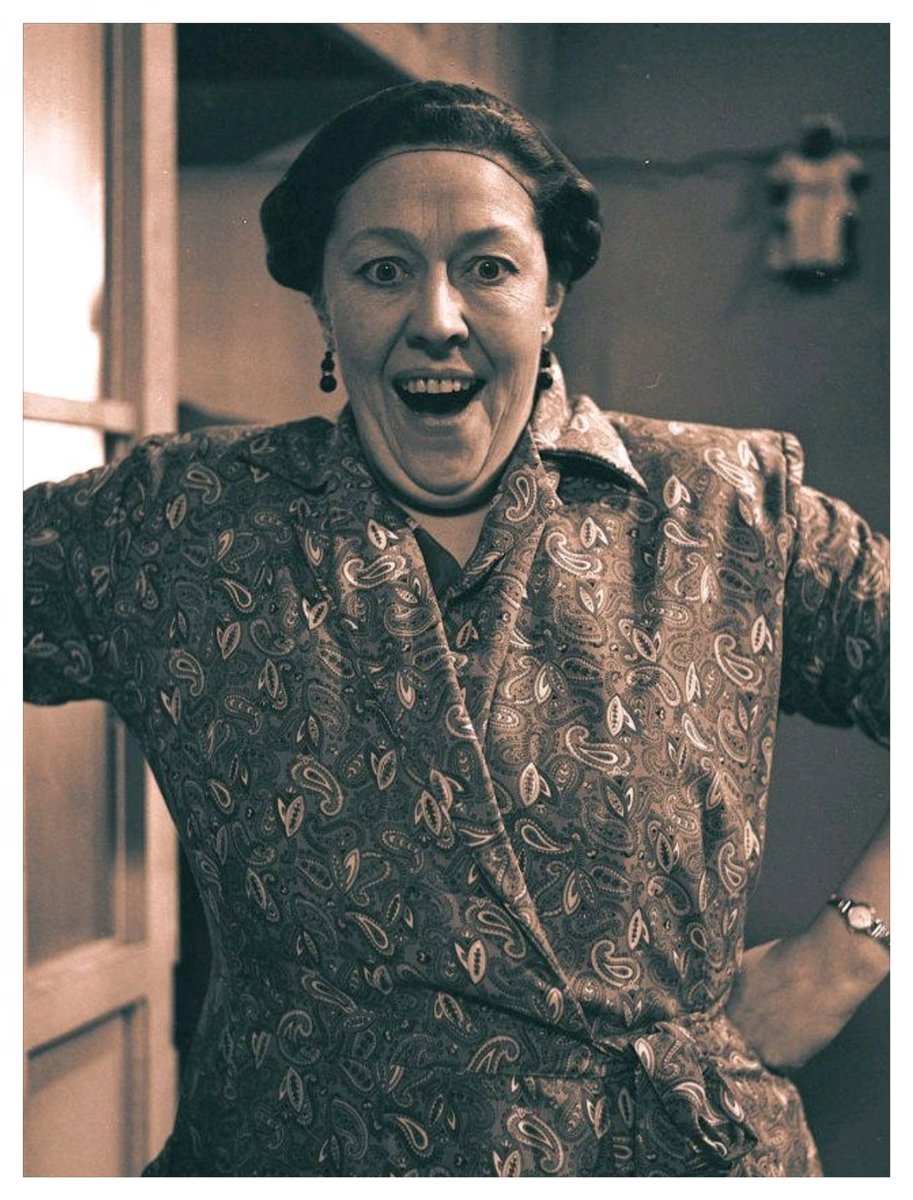 Remembering Peggy Mount on her Birthday, born May 2nd, 1915.
#PeggyMount #BOTD