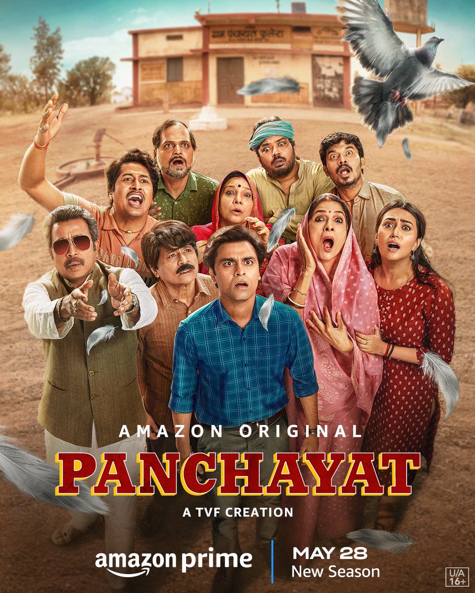 The most-awaited MASS WEB SERIES finally has a release date... #PanchayatSeason3 to premiere on @PrimeVideoIN on MAY 28th 2024! 💥🔥😍 @TheViralFever