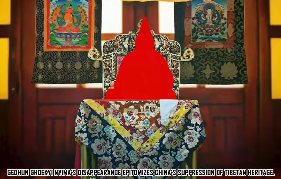 2/ The disappearance of #GedhunChoekyiNyima, recognised by the #DalaiLama as the 11th #PanchenLama, remains a symbol of China's suppression of #Tibetan religious and cultural identity.

#ForbiddenImage #JusticeForPanchenLama
