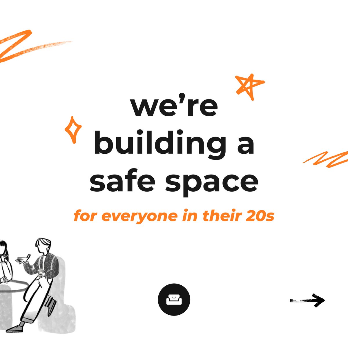 the20space's tweet photo. Our mission? To create a community that feels like a hug and a cozy blanket — a place to laugh, learn, and grow together!

We got your back fam🫂

#adulting #adulthood #AdultingAndStuff #20s #relatable #quarterlifecrisis https://t.co/1U9zQYUzG0