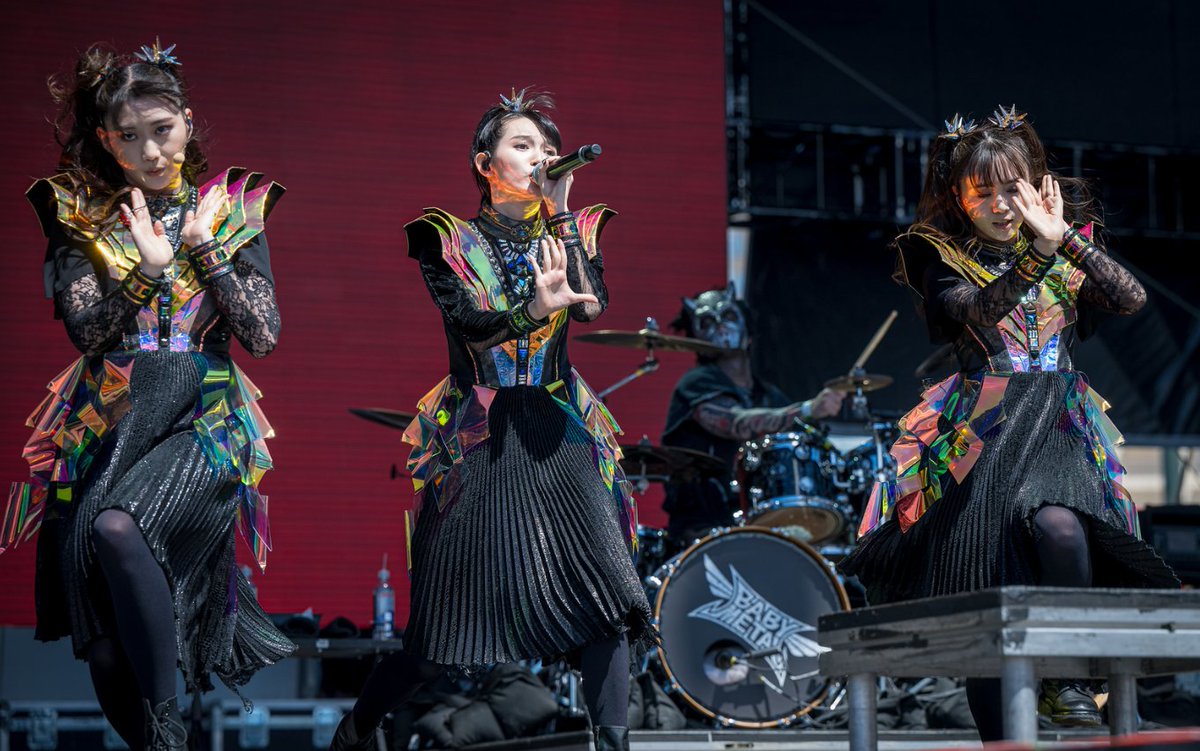 Shots from #SickNewWorld2024 

#BABYMETAL