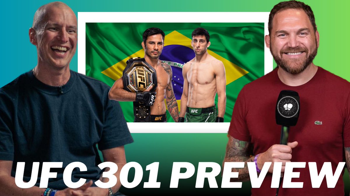 🚨NEW PODCAST🚨 #UFC301 is heading to Brazil on Saturday and we’ve got a preview for you right here! WATCH👉🏻 youtu.be/txgpYPu98E8?si… LISTEN👉🏻link.chtbl.com/FightDisciples