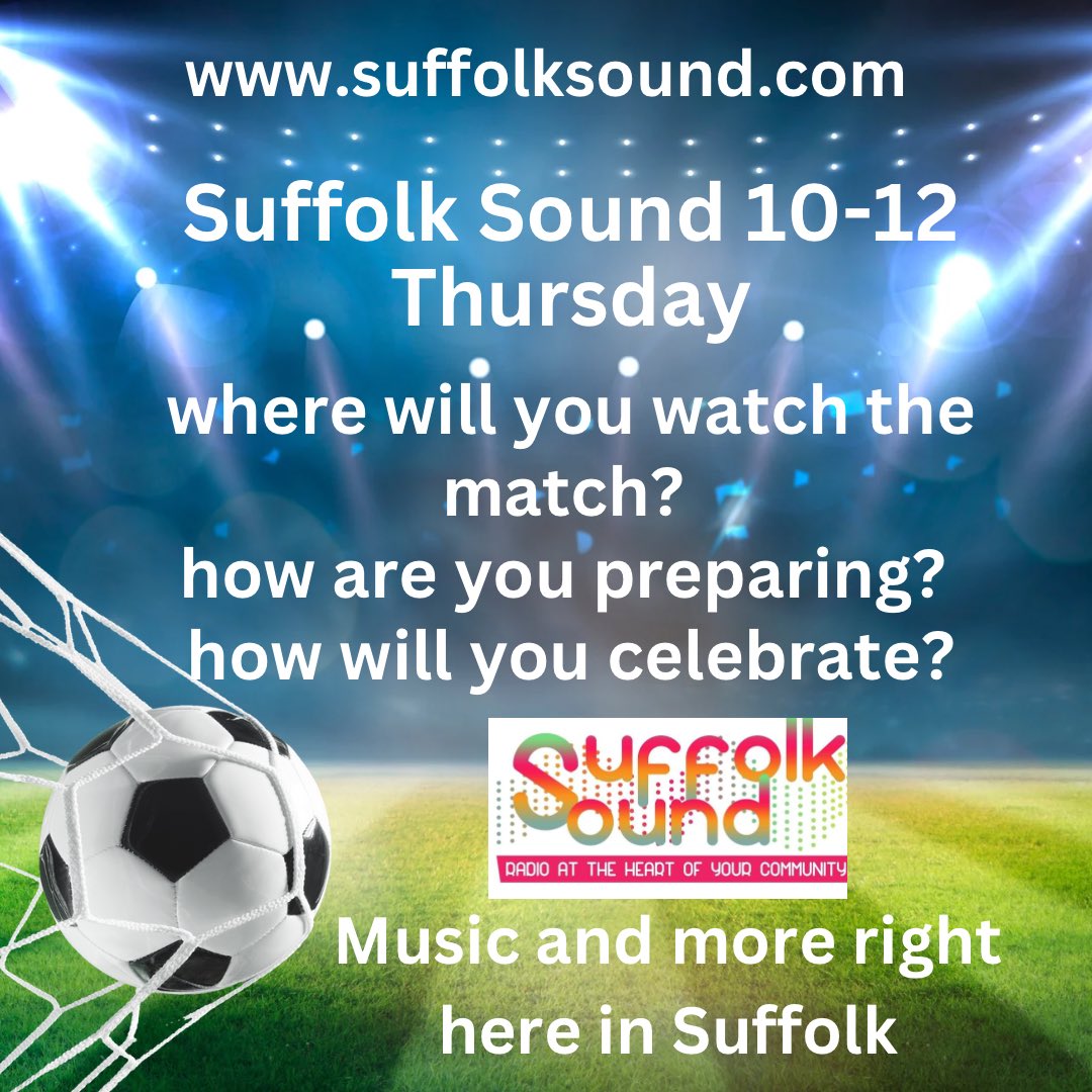 @Suffolk_Sound 2nd May 10-12