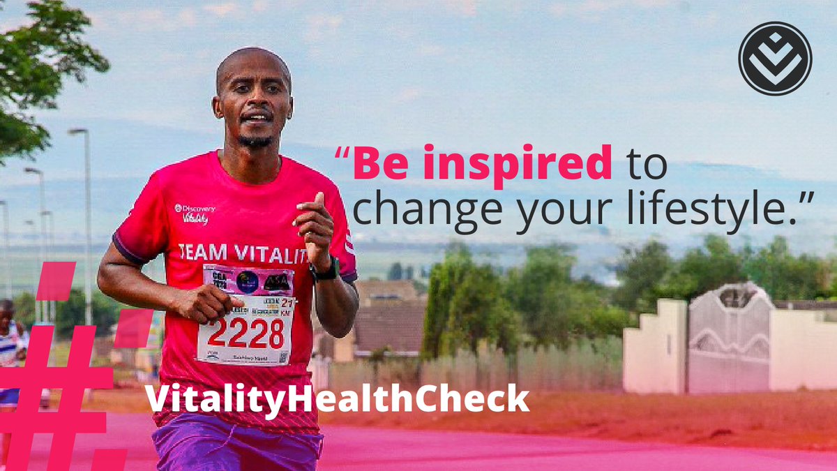 It all started with a #VitalityHealthCheck… Find out how Sakhiwo Nzeki (40) swapped his “mkhaba” for marathon running: discv.co/3y1FSaq
#LivelifewithVitality #MoveMoreMay