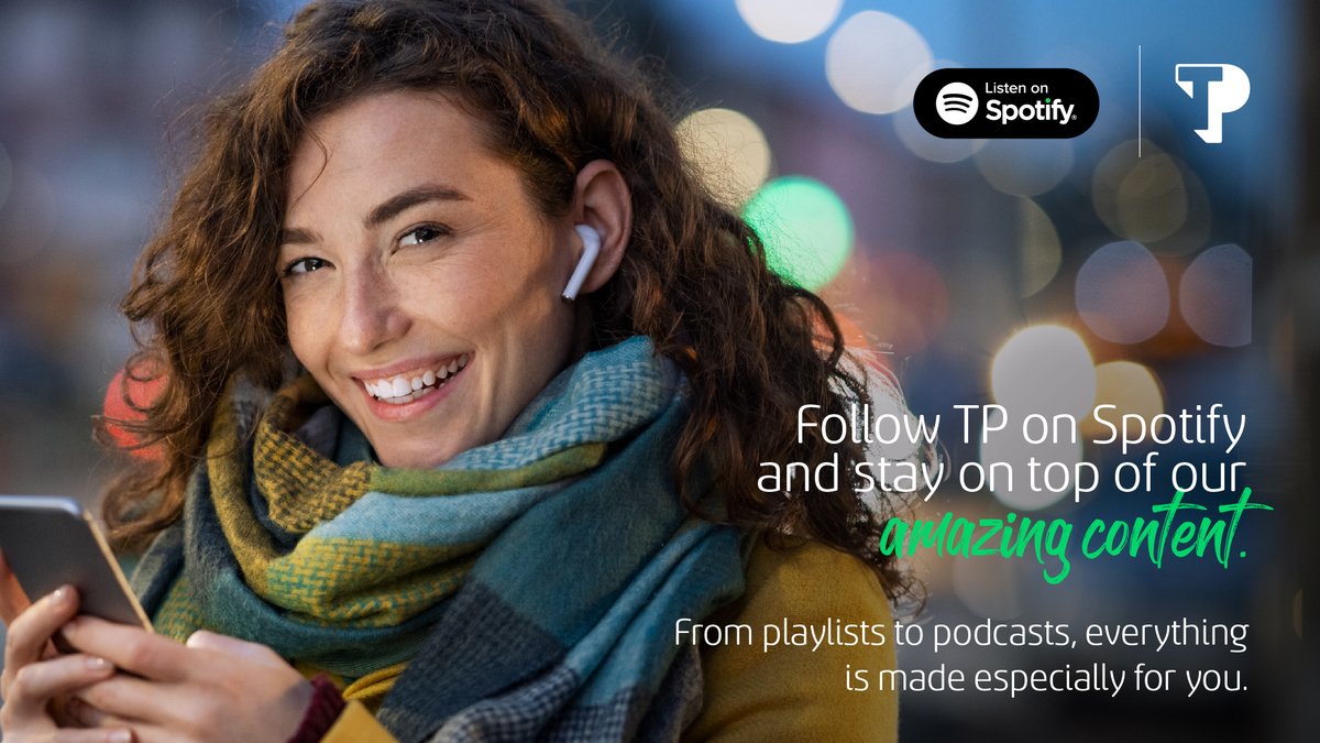 Amazing playlists? Insightful podcasts? We’ve got you covered. Follow Teleperformance on Spotify today! 🎵🎧 spr.ly/6016jJhOk #TPSpotifyIsOnAir #SpotifyTrends #SpotifyPlaylists