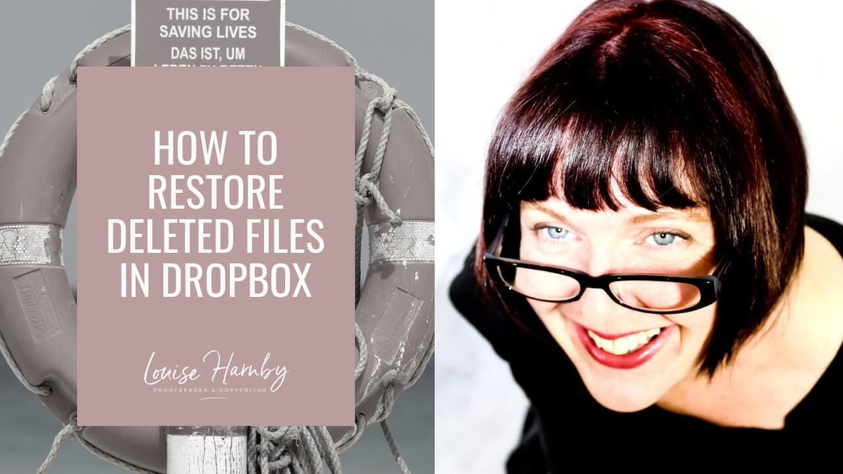 How to restore deleted files and folders in Dropbox. This has saved me a few times, I can tell you! bit.ly/45JKpJY