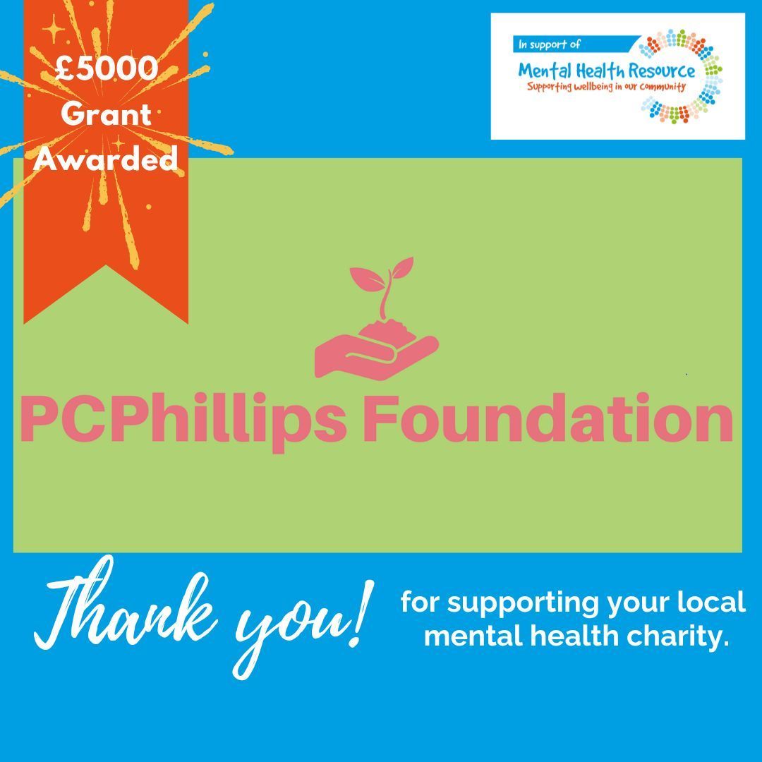 Thank you @pcphillipsfdn for awarding us £5000 towards core costs! This award will help us reach more people in our community who are struggling with their #wellbeing.

Thank you Philip & Connie Phillips Foundation!

#fundraising #tunbridgewells #thankyouthursday