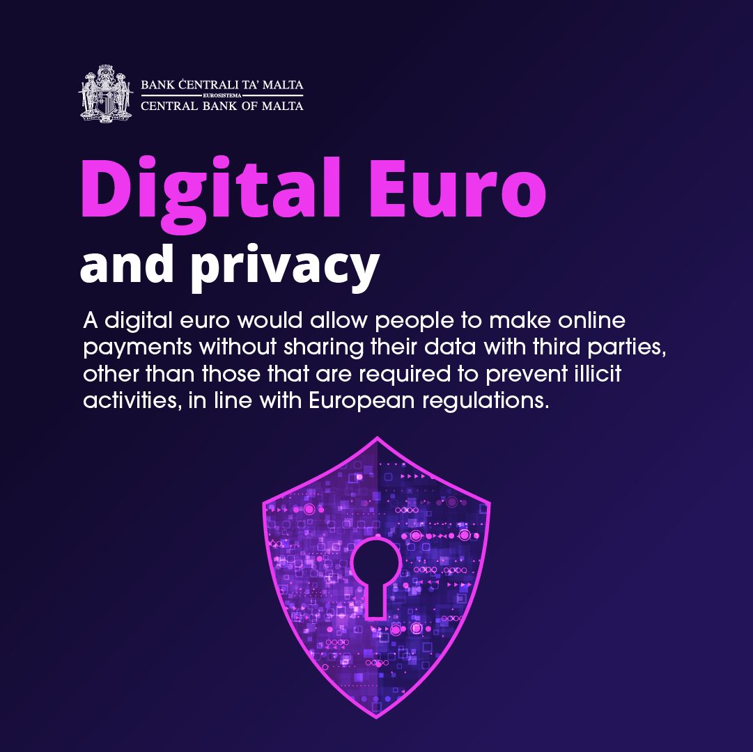 🏛 Digital Euro and privacy ✅Read more here 👉 buff.ly/3IhJGHz

#DigitalEuro #FinancialInnovation #EuroZone